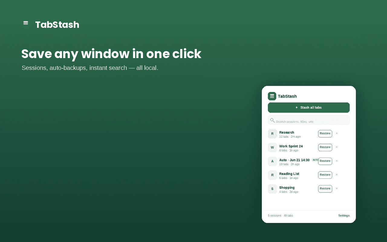 Save any window in one click